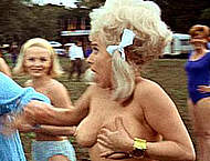Barbara Windsor sexy & topless movie captures