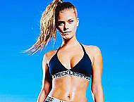 Nina Agdal posing as sexy boxer photoset