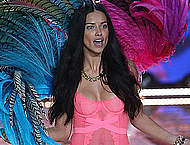 Adriana Lima looking sexy at VS fashion show