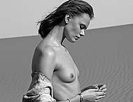 Frida Gustavsson sexy nude magazines scans