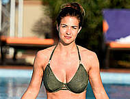 Gemma Atkinson in bikini @ Melia Dunas Resort