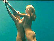 Kelly Brook fully nude scenes from Piranha 3D