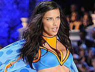Adriana Lima looking sexy at VS fashion show