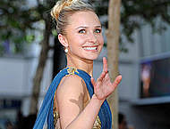 Hayden Panettiere sexy posing at Emmy Awards