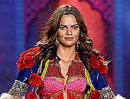 Barbara Fialho sexy at 2014 VS fashion show Barbara Fialho sexy at 2014 VS fashion show
