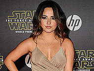 Becky G posing at The Force Awakens premiere Becky G posing at The Force Awakens premiere